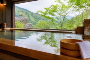 福岡で桜を楽しめる日帰り温泉は？